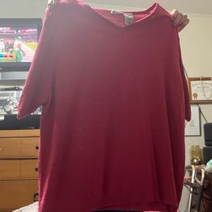 Women’s short sleeve sweater